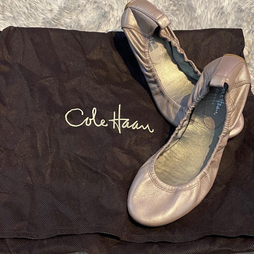 Cole Haan Women's Beige Ballet Flat Shoes Size 6